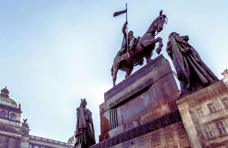 statua San Venceslao
