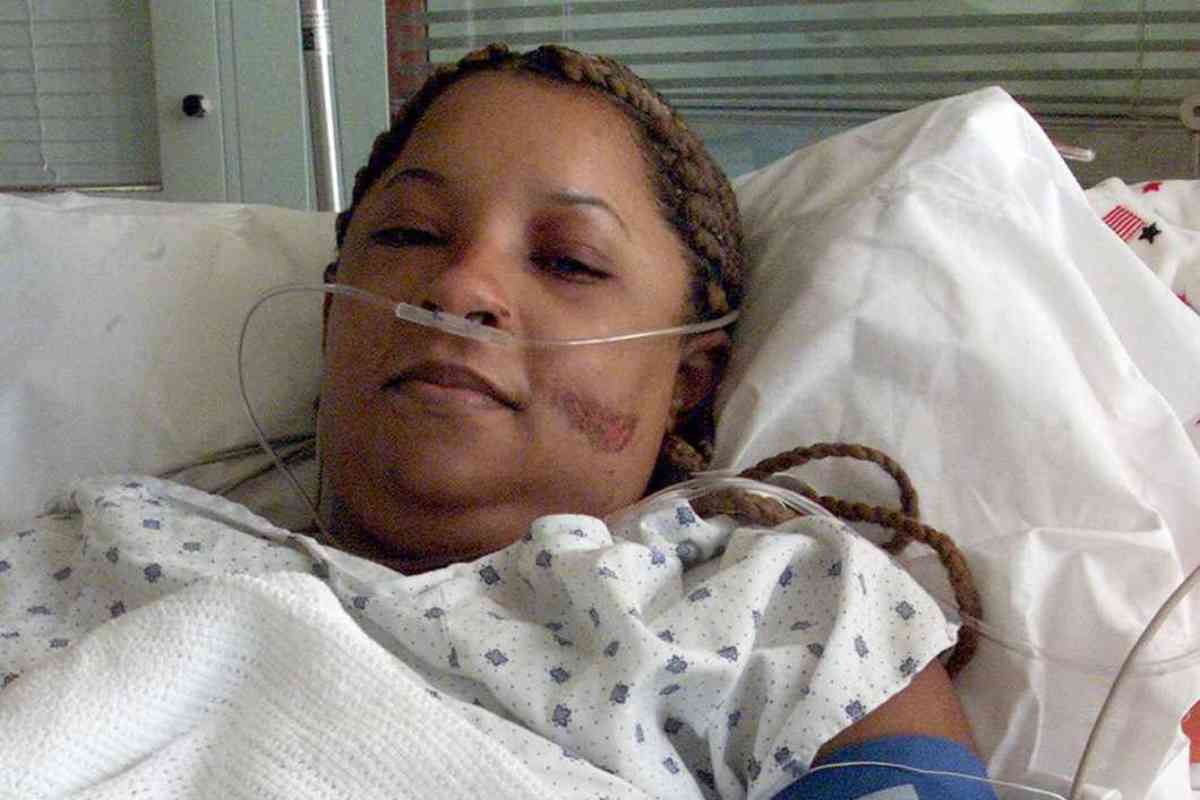 Genelle Guzman-McMillan in ospedale