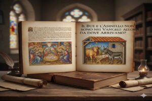 vangelo con bue e asinello