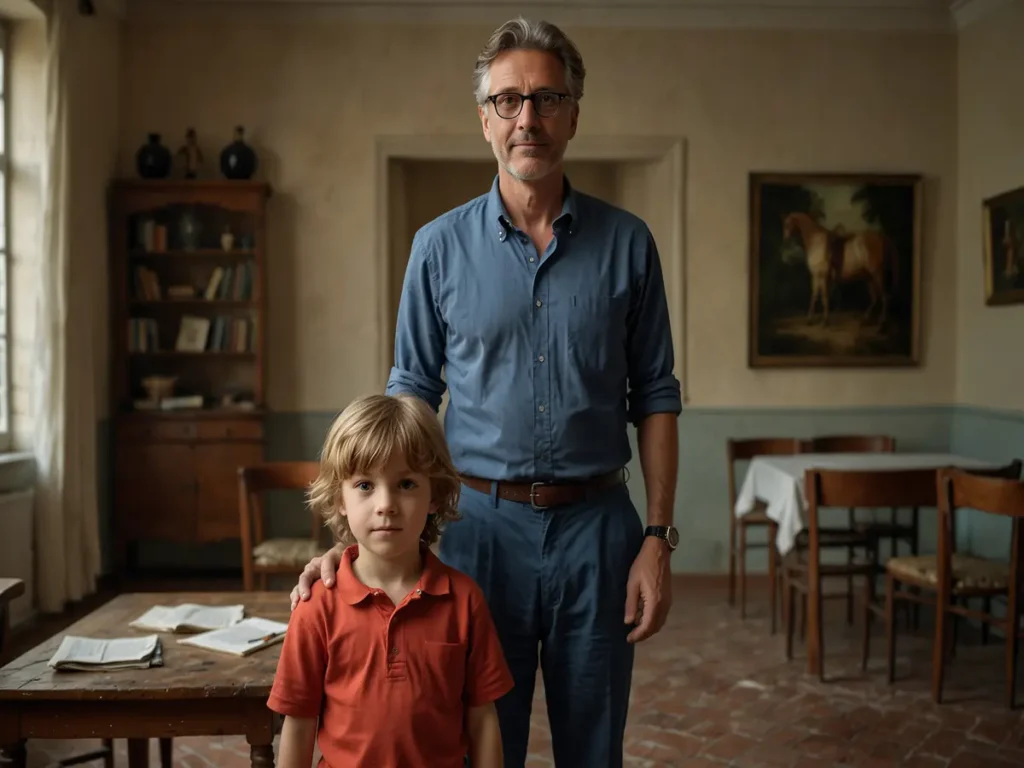 persona adulta con un bambino